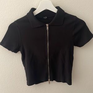 John Galt Zip-Up Top